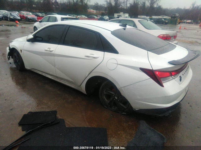 2021 HYUNDAI ELANTRA SEL VIN: 5NPLS4AG0MH020204