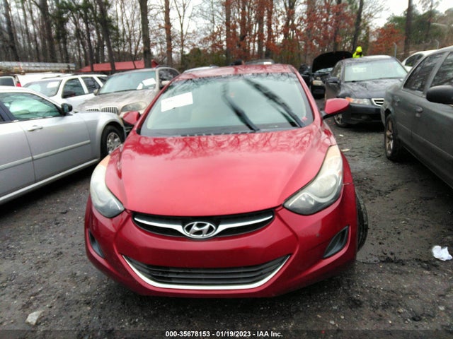 2013 HYUNDAI ELANTRA GLS VIN: 5NPDH4AE9DH318476