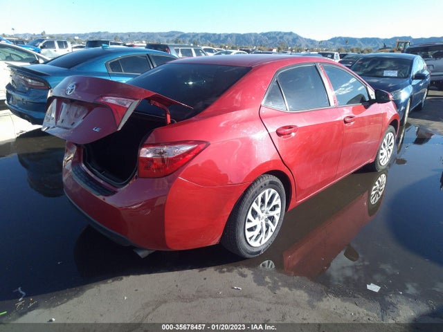 2018 TOYOTA COROLLA L/LE/XLE/SE/XSE VIN: 2T1BURHE3JC978209