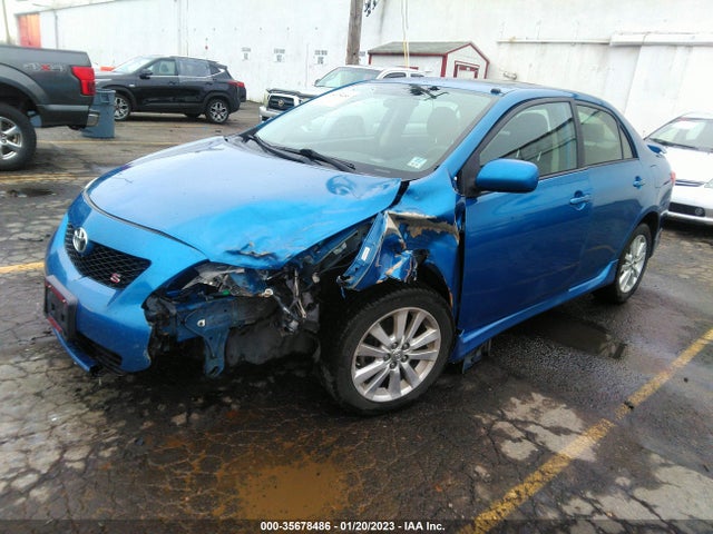 2009 TOYOTA COROLLA VIN: 1NXBU40E49Z109661