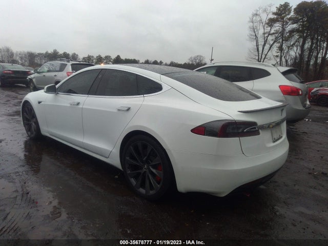 2021 TESLA MODEL S PERFORMANCE VIN: 5YJSA1E43MF418292