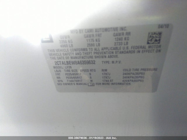 GMC Terrain 2010 2CTALBEW8A6359632 Image 10
