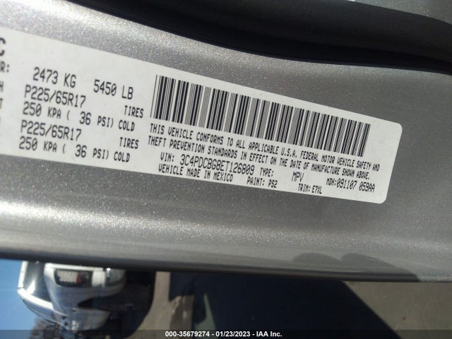 Dodge Journey Sxt 2014 3C4PDCBG8ET126809 Image 9