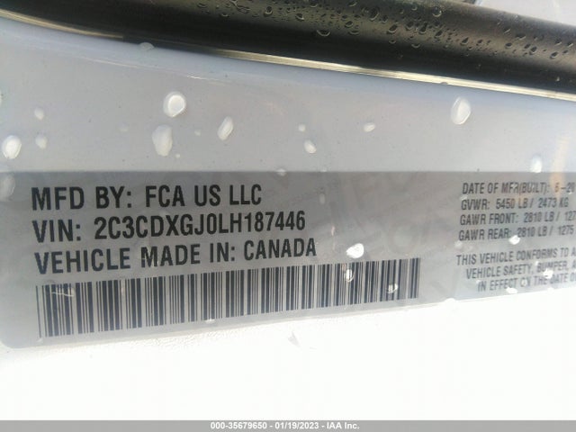 Dodge Charger Scat Pack Widebody 2020 2C3CDXGJ0LH187446 Image 9
