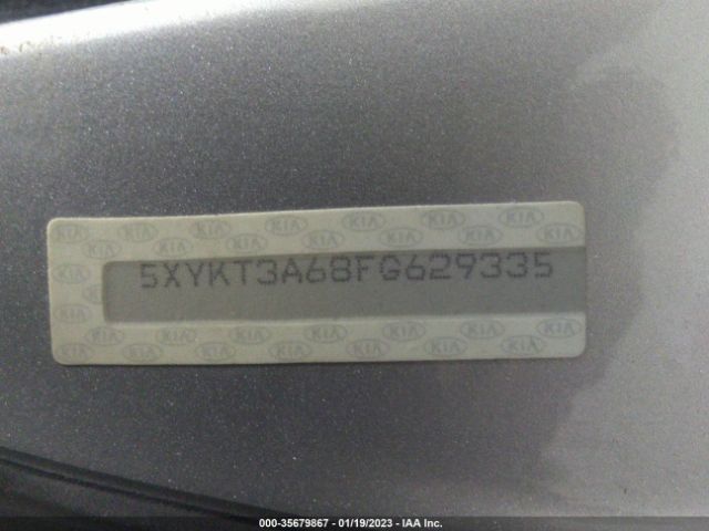 5XYKT3A68FG629335 KIA SORENTO LX