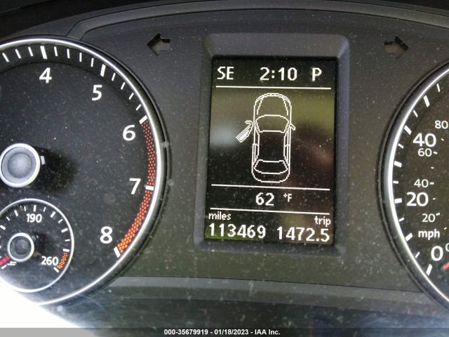 2012 VOLKSWAGEN PASSAT SE VIN: 1VWBP7A31CC049522