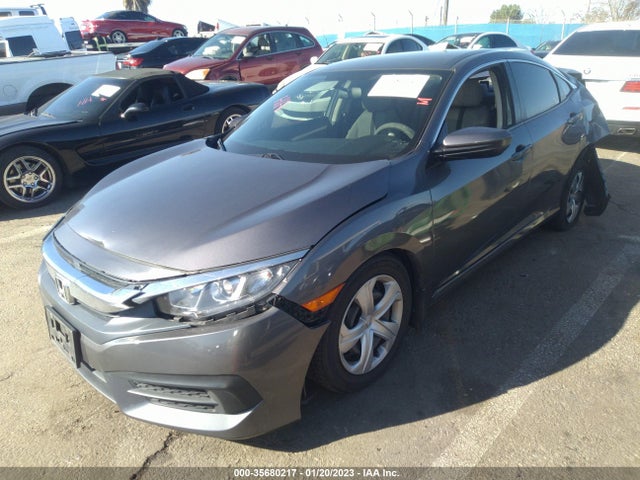 Honda Civic Sedan Lx 2018 2HGFC2F53JH528680 Image 2