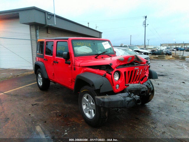 2016 JEEP WRANGLER UNLIMITED SPORT VIN: 1C4BJWDG7GL259769