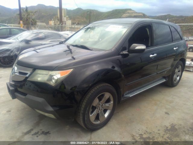 2HNYD28867H549893 Acura Mdx Sport/entertainment Pkg