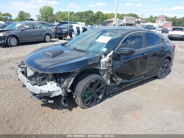 Honda Civic Sport 2019 2HGFC2F87KH590479 Image 2