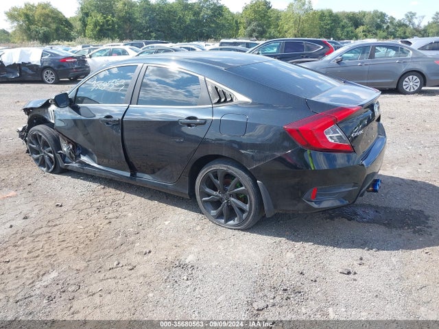Honda Civic Sport 2019 2HGFC2F87KH590479 Image 3