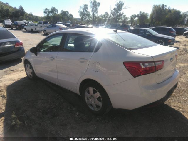 KNADM4A35F6438943 KIA RIO LX