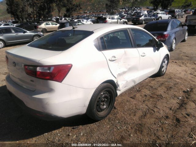 KNADM4A35F6438943 KIA RIO LX
