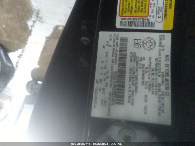Lincoln MKZ 2014 3LN6L2G9XER823801 Image 10