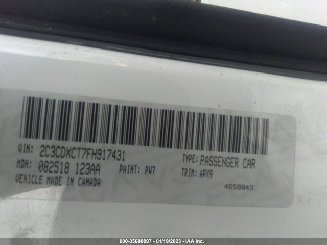 Dodge Charger Rt 2015 2C3CDXCT7FH917431 Image 10