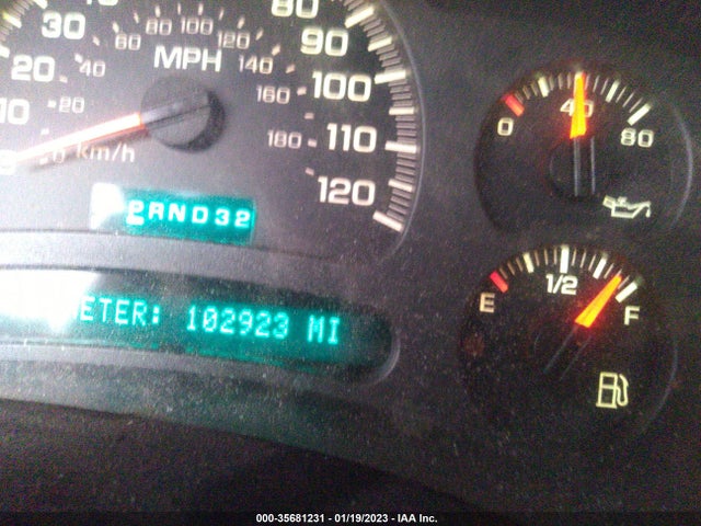 2003 CHEVROLET SILVERADO 1500 WORK TRUCK VIN: 1GCEC19X73Z356884