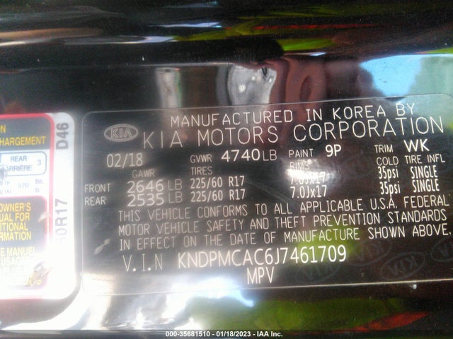 KIA Sportage Lx 2018 KNDPMCAC6J7461709 Image 11