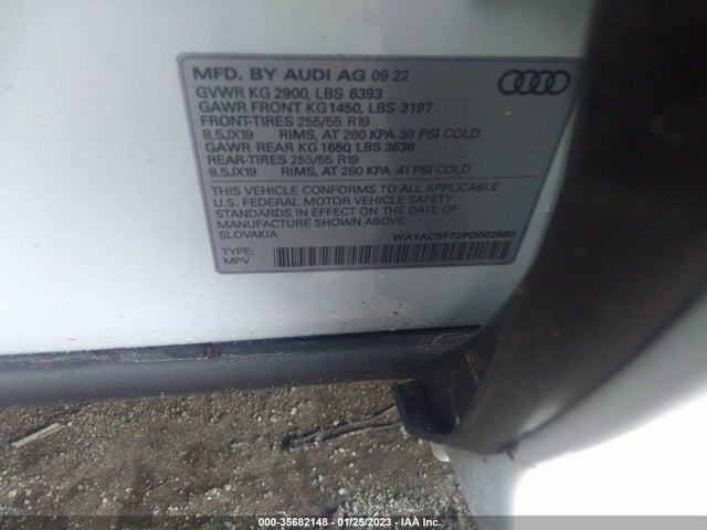2023 Audi Q7, VIN: WA1ACBF72PD002860