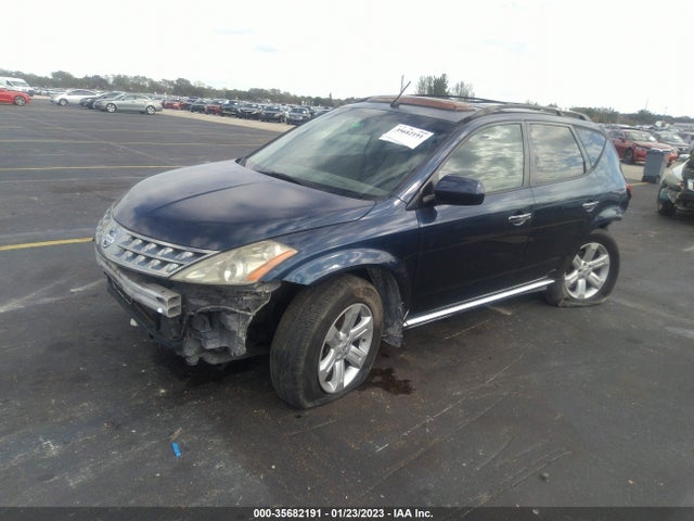2007 NISSAN MURANO SL VIN: JN8AZ08T97W524235