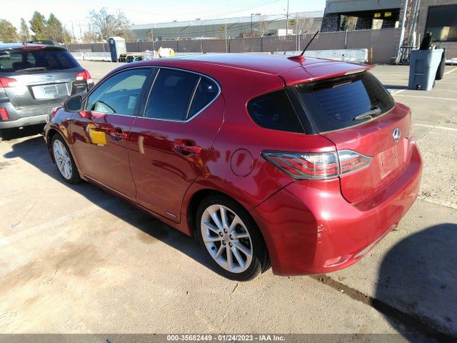JTHKD5BH9B2035509 Lexus CT 200H