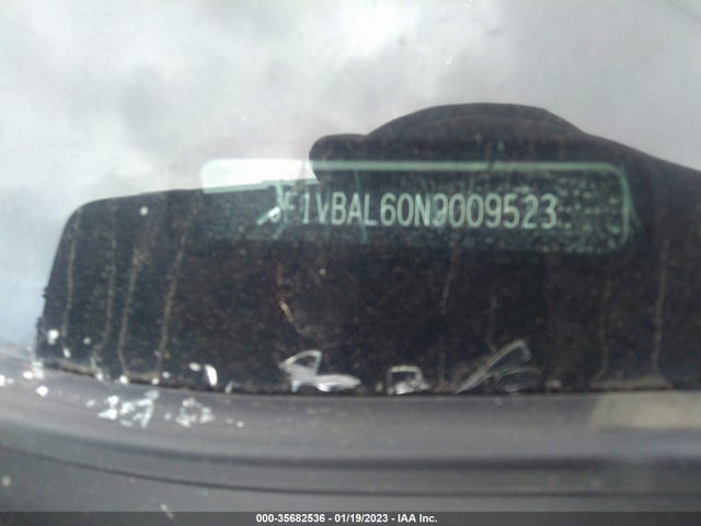 2022 Subaru WRX, VIN: JF1VBAL60N9009523