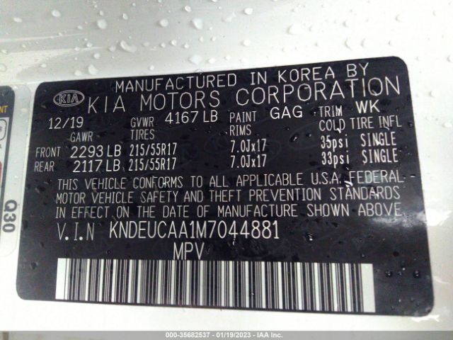 KNDEUCAA1M7044881 KIA SELTOS S
