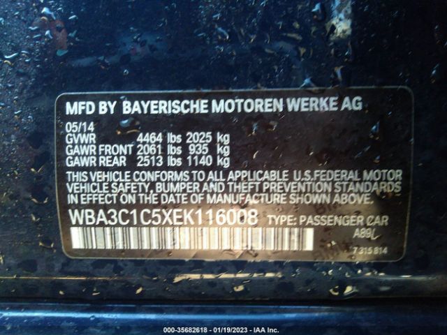 WBA3C1C5XEK116008 BMW 3 Series 328i