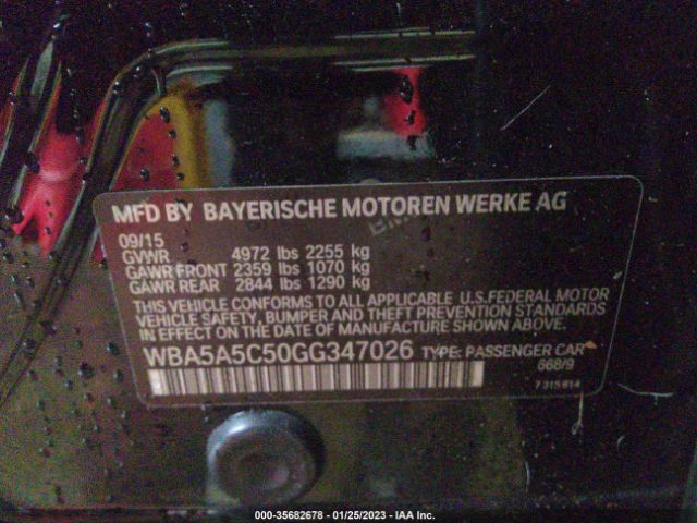 WBA5A5C50GG347026 BMW 5 Series 528i