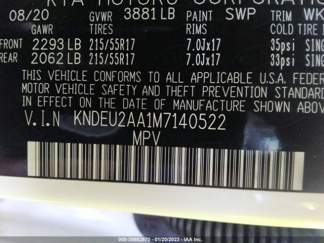 KNDEU2AA1M7140522 KIA SELTOS S