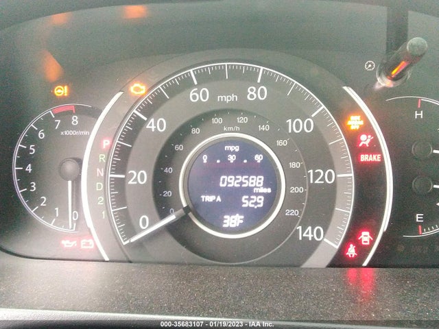 2013 HONDA CR-V EX-L VIN: 5J6RM4H78DL069618