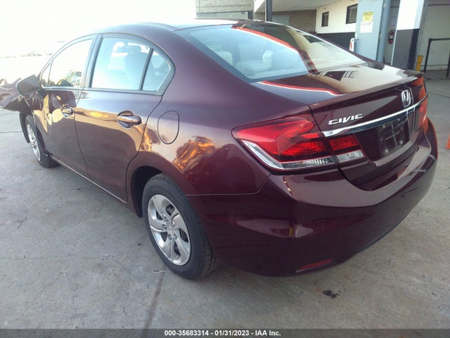 Honda Civic Sedan Lx 2014 19XFB2F58EE268957 Image 4