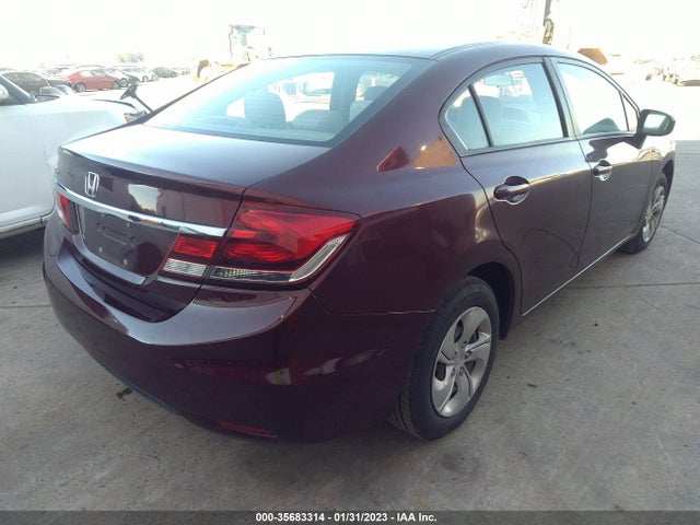 Honda Civic Sedan Lx 2014 19XFB2F58EE268957 Image 5