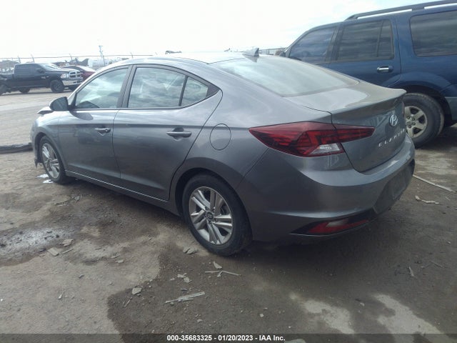 2019 HYUNDAI ELANTRA SEL VIN: 5NPD84LF9KH452102