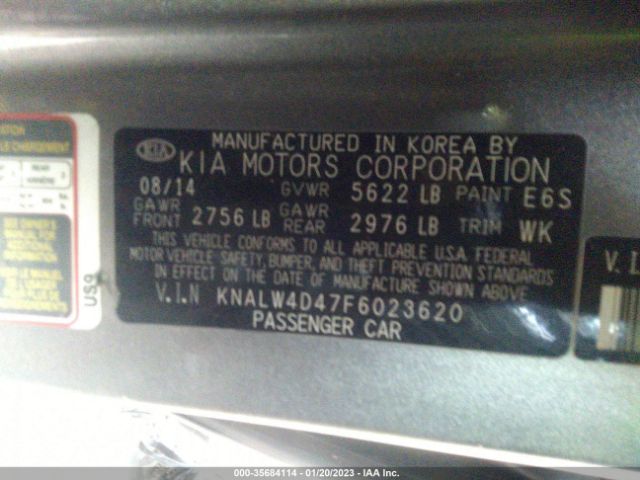 KNALW4D47F6023620 KIA K900 Luxury