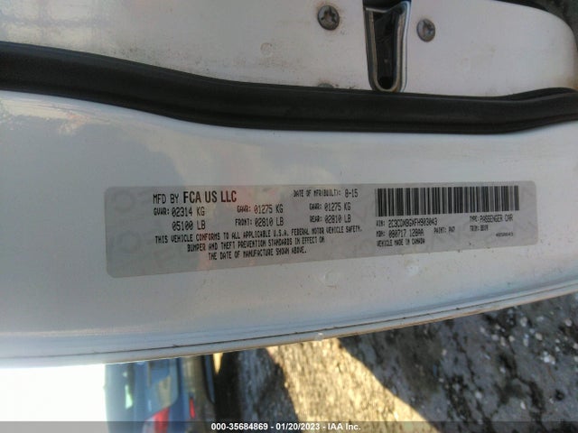 Dodge Charger Se 2015 2C3CDXBGXFH903043 Image 14