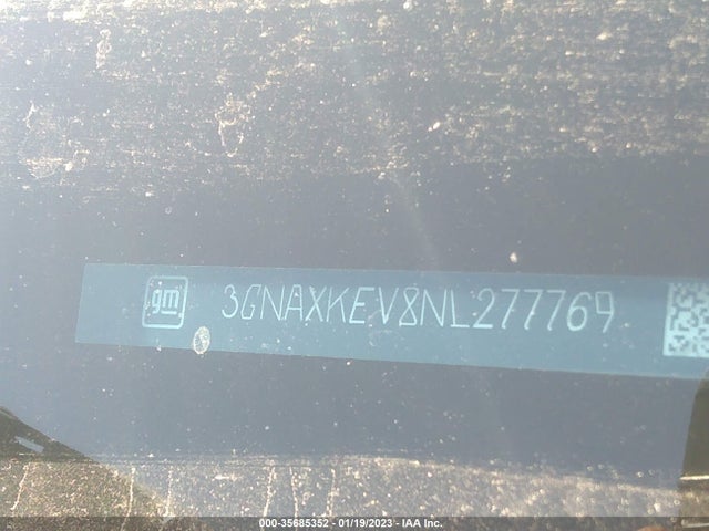 Chevrolet EQUINOX LT 2022 3GNAXKEV8NL277769 Image 9