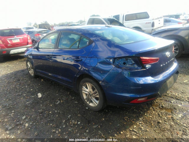 2019 HYUNDAI ELANTRA SEL VIN: 5NPD84LF2KH432550