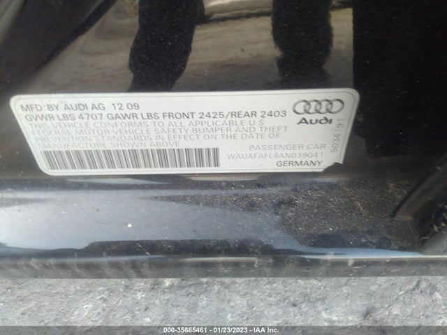 WAUAFAFL4AN039041 Audi A4 2.0t Premium