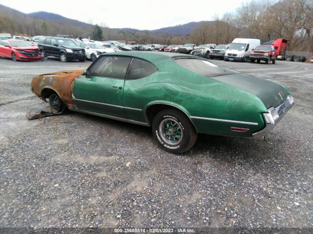 1972 OLDS CUTLASS VIN: 3G87H2M125877