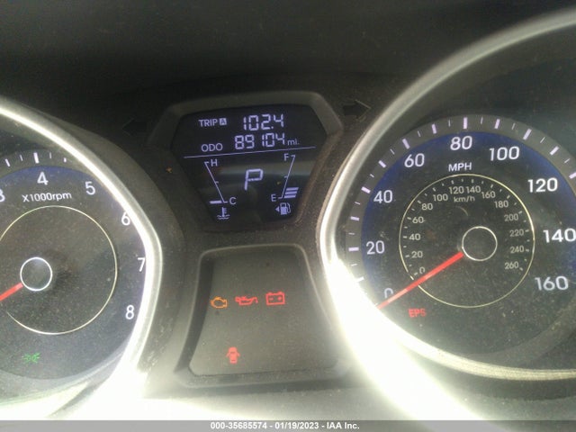 2013 HYUNDAI ELANTRA GLS VIN: KMHDH4AE0DU532578