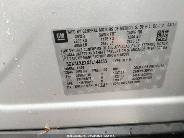 3GKALXEXXJL144433 GMC Terrain Denali