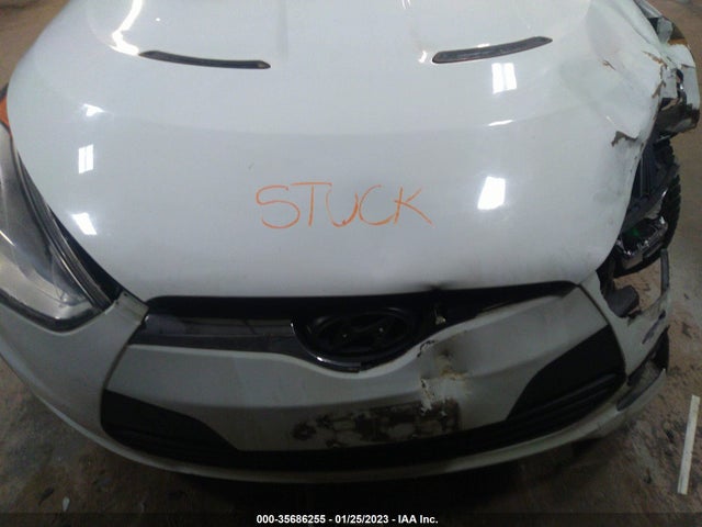2012 HYUNDAI VELOSTER W/GRAY INT VIN: KMHTC6AD2CU036094