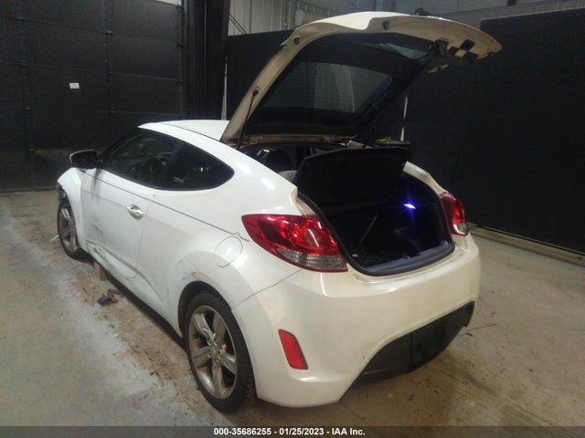 2012 HYUNDAI VELOSTER W/GRAY INT VIN: KMHTC6AD2CU036094