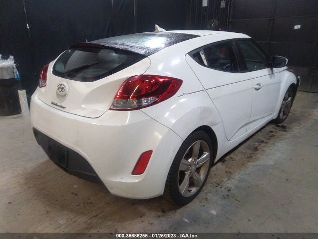 2012 HYUNDAI VELOSTER W/GRAY INT VIN: KMHTC6AD2CU036094
