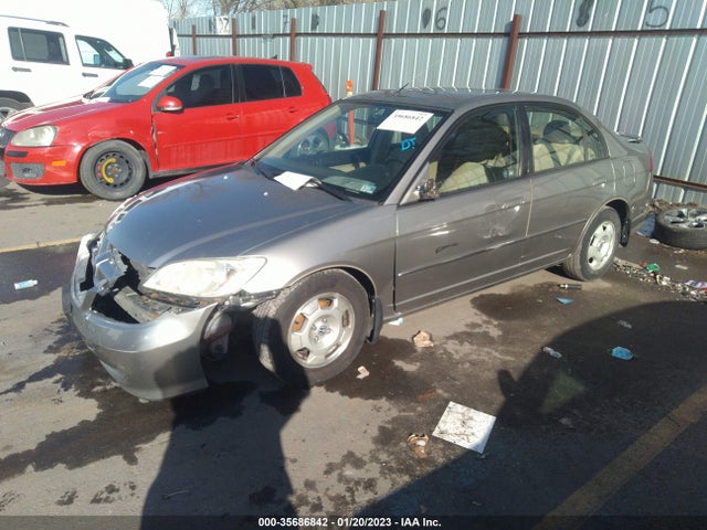 2005 HONDA CIVIC HYBRID VIN: JHMES966X5S010609