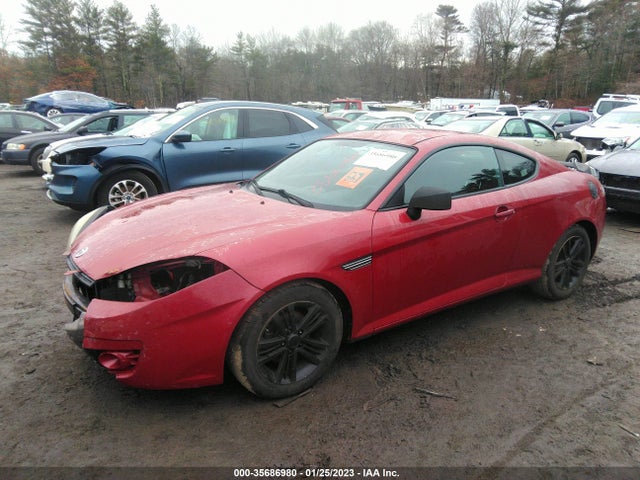 2007 HYUNDAI TIBURON GS VIN: KMHHM66D57U259361