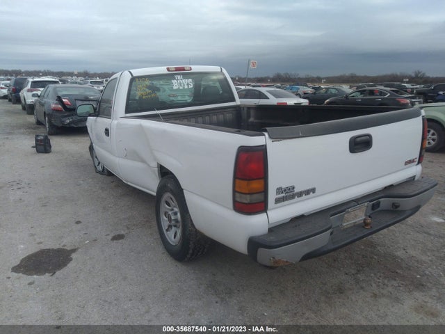 2005 GMC SIERRA 1500 WORK TRUCK VIN: 1GTEC14X25Z291145