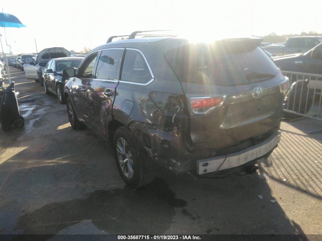 Toyota Highlander Xle 2015 5TDKKRFH7FS059296 Image 3