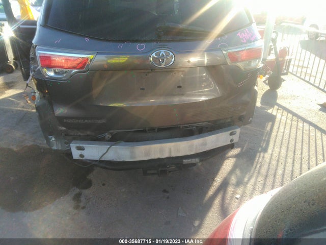 Toyota Highlander Xle 2015 5TDKKRFH7FS059296 Image 6