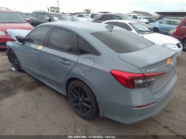 2022 HONDA CIVIC SEDAN SPORT VIN: 2HGFE2F54NH539509